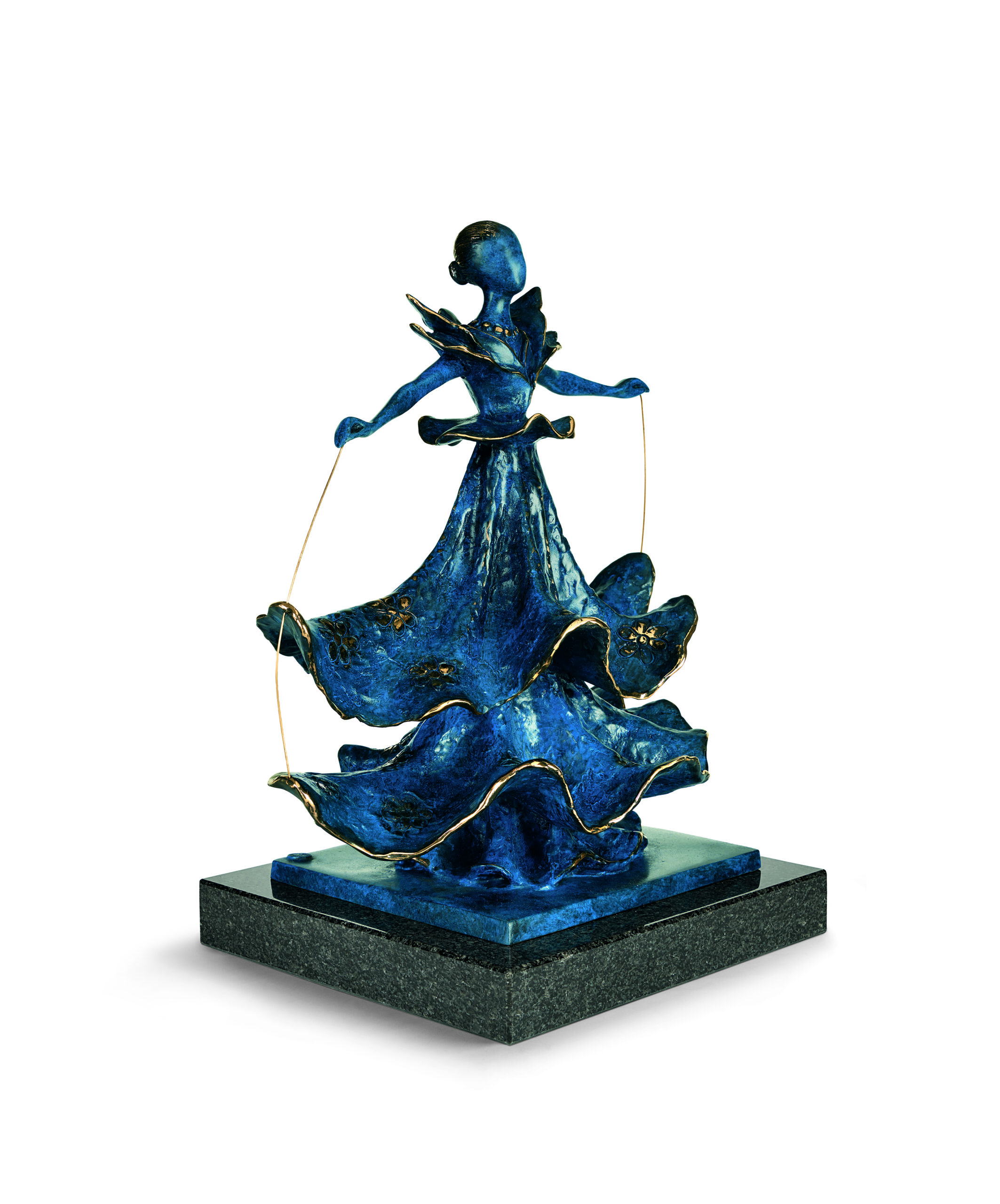 Salvador Dalí multiple bronze sculpture "Dalinian Dancer"