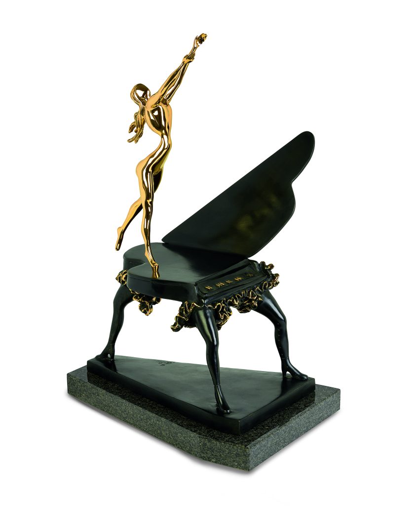 Salvador Dalí Limited edition bronze  "Surrealist Piano"